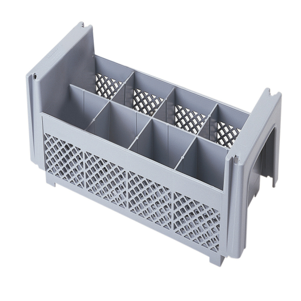 CAMBRO 8FBNH434  8分格半號平餐具籃杯籃(無把手)