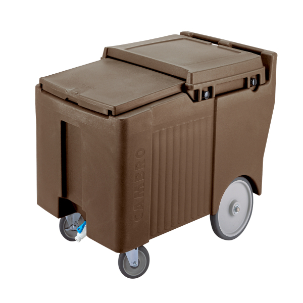 拉蓋式儲冰車80KG (低型)方便輪